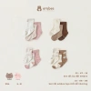 Tất Embes 3 Đôi Vớ Chống Trơn Cotton Mềm Co Giãn Cho Bé Trai & Gái 1-4 Tuổi 2