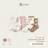 Tất Embes 3 Đôi Vớ Chống Trơn Cotton Mềm Co Giãn Cho Bé Trai & Gái 1-4 Tuổi 7