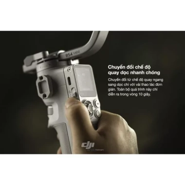 Tau Cầm Gimbal DJI RS 4 Mini – Dành cho người sáng tạo, bảo hành 12 tháng, 1 đổi 1 15 ngày