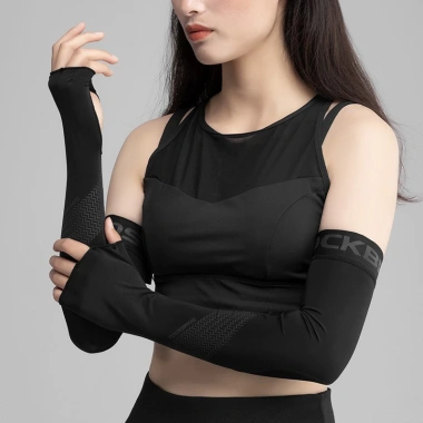 Tay áo lụa băng ROCKBROS UPF 50, thoáng khí, chống UV cho nam và nữ 2
