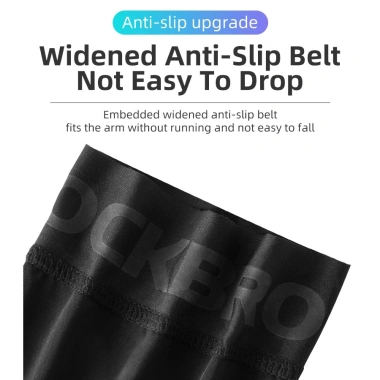 Tay áo lụa băng ROCKBROS UPF 50, thoáng khí, chống UV cho nam và nữ 8