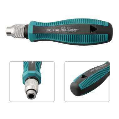 Tay cầm tuốc nơ vít từ tính 5 inch cao su chống trượt 6.35mm - Bền, giá 103.400₫ 3