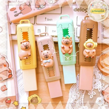 Tẩy Cao Su Capybara Đáng Yêu Pufangnice - Đồ dùng văn phòng, học tập, quà tặng trẻ em, giá 43.120 (giảm 22%) 9