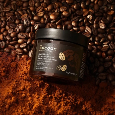 Tẩy da chết cơ thể cà phê Đắk Lắk Cocoon 200ml - Da mềm mại, rạng rỡ Rosslyn 5