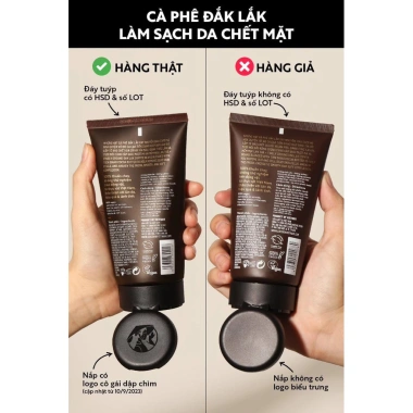 Tẩy Da Chết Cocoon Cà Phê Đắk Lắk 150ml - Giá Tốt 165k, Da Sáng Mịn, Làm Sạch Sâu 6 Tẩy Da Chết Cocoon Cà Phê Đắk Lắk 150ml - Giá Tốt 165k, Da Sáng Mịn, Làm Sạch Sâu 6