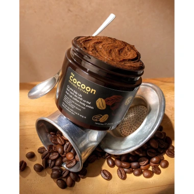Tẩy Da Chết Toàn Thân Cocoon Cà Phê Đắk Lắk 200ml - Da Sạch Sâu, Dưỡng ẩm, Giá 125k, Giảm 22%, Đánh bay bã nhờn