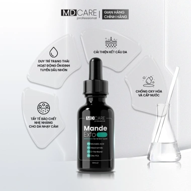 Tẩy Tế Bào Chết MD Care Mande Exfo 10ml - Sáng Da, Cấp Ẩm, Căng Bóng 171k