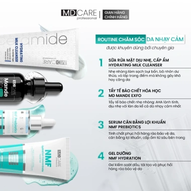 Tẩy Tế Bào Chết MD Care Mande Exfo 10ml - Sáng Da, Cấp Ẩm, Căng Bóng 171k