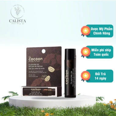 Tẩy Tế Bào Chết Môi Cà Phê Đắk Lắk Cocoon Lip Scrub Đậm Đà Dưỡng ẩm Có Hộp Giá 121.000₫ 2 Tẩy Tế Bào Chết Môi Cà Phê Đắk Lắk Cocoon Lip Scrub Đậm Đà Dưỡng ẩm Có Hộp Giá 121.000₫ 2