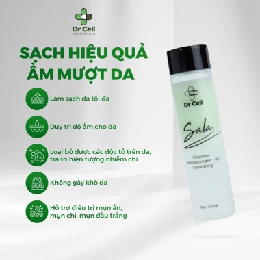 Tẩy trang 2 tầng Drcell 120ml làm sạch bụi bẩn & makeup, giá 250.000đ 4