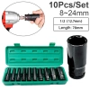 TAYO Bộ 10 Đầu Khẩu Dài Siêu Cứng - Độ bền cao, dễ lắp, giảm giá 20% chỉ 110k 5