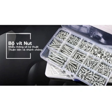 TAYO Bộ 900g Bu Lông Đai Ốc M3 M4 M5 M6 - Đầy Đủ, Tiện Dụng, Giá 49.000đ 4
