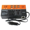 TAYO Bộ Chuyển Đổi Nguồn Điện 1.500W 12V-24V sang 220V Đa Năng Ổ Cắm DC Giá 145k 4