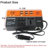 TAYO Bộ Chuyển Đổi Nguồn Điện 1.500W 12V-24V sang 220V Đa Năng Ổ Cắm DC Giá 145k 7