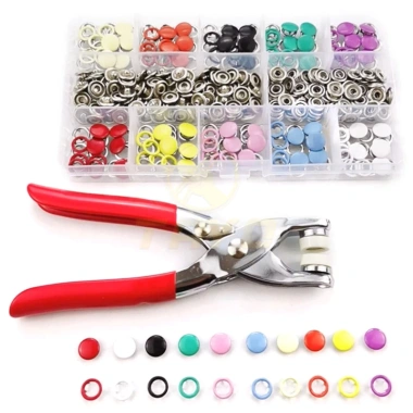 TAYO Combo kìm bấm khuy áo +100 chi tiết cúc tiện dụng cho gia đình - Giá 15.859₫