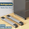 TAYO Giá đỡ tủ lạnh & máy giặt 2pcs - Trượt di chuyển đồ nặng, chân đế có con lăn di động, giảm giá 99k 6