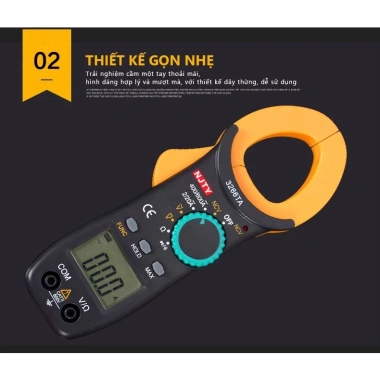 TAYO NJTY 3.266TA - Đồng hồ đo điện kẹp dòng, đo tụ, tần số, nhiệt độ, 55.000 VND 6