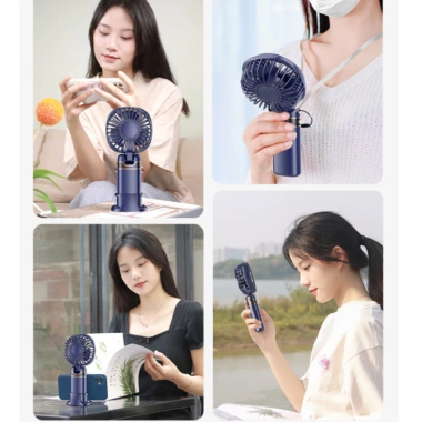 TAYO Quạt cầm tay tích điện 10.000 mAh – Pin khủng, 5 tốc độ gió, mini tiện lợi, giảm còn 59.200₫