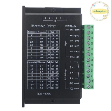 TB6.600 4A 9-42V TTL 32 Micro-Step Trình điều khiển động cơ bước 1 trục 156.750 VND 9
