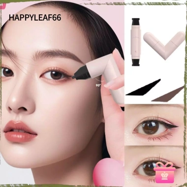 Tem kẻ mắt HAPPYLEAF màu đen không thấm nước - nhanh khô, di động, dễ sử dụng, giá 41.800₫