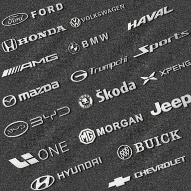 Tem Nhôm Decal Logo ô tô – Trang trí nội thất, ngoại thất, tay nắm, gương – Giá 8.900₫