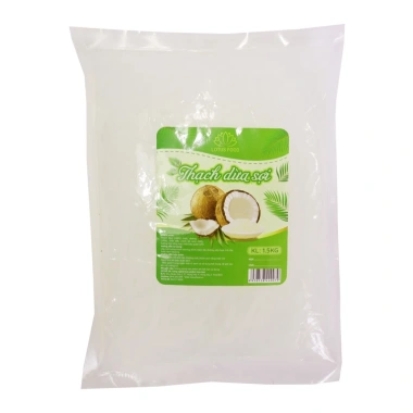 Thạch dừa sợi Lotus Food 1.5kg Giòn ngon, thơm dừa, giảm giá 23% chỉ 32.400₫ 2