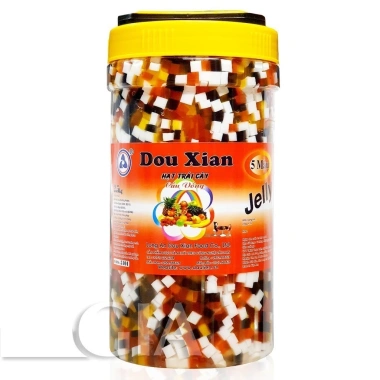 Thạch hạt trái cây DouXian 2.5kg - Giá chỉ 75.700₫, giảm 19%, ngon, bổ dưỡng, ăn nhẹ 5