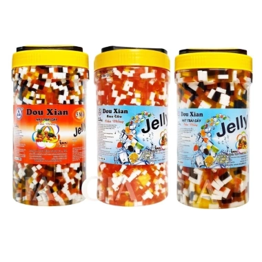 Thạch hạt trái cây DouXian 2.5kg - Giá chỉ 75.700₫, giảm 19%, ngon, bổ dưỡng, ăn nhẹ 9