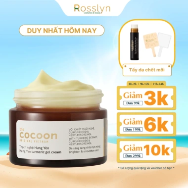 Thạch nghệ Hưng Yên Cocoon 30ml/100ml - Dưỡng da sáng, mờ thâm, giá 195.000₫