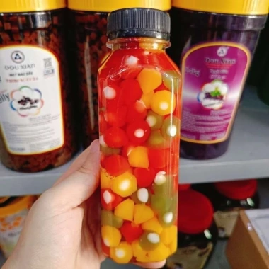 Thạch trái cây, thạch cá chai 350g - Giá 24.800đ, giảm mạnh, vị ngọt tự nhiên