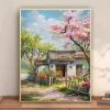 Thảm Sân Chữ Thập Retro Trung Quốc 2.025 - Thêu Handmade Phong Cách Mới DIY 3