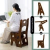Thang gỗ chắc chắn, thang gấp đa năng, ghế đẩu, thang leo – 1.665.000 VND 5