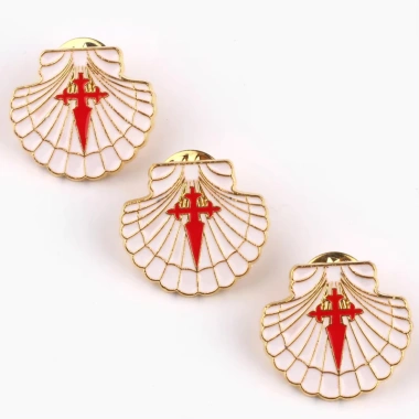 Thánh James Shell Cross Trâm 2 Cái - Huy chương Hành hương Công giáo, Thánh Pin bảo vệ Benedict cho xương đòn, 59,950₫ 3 Thánh James Shell Cross Trâm 2 Cái - Huy chương Hành hương Công giáo, Thánh Pin bảo vệ Benedict cho xương đòn, 59,950₫ 3