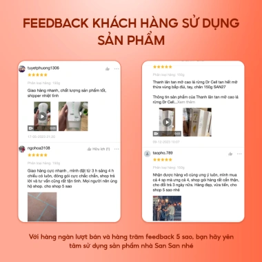 Thanh lăn tan mỡ lá rừng Dr Cell 150g – Giảm mỡ bắp đùi, tay, chân, chỉ 300.000 VND