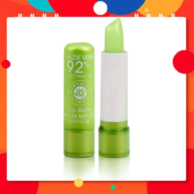 [Thanh lý nghỉ bán, còn 1-2 cái mỗi loại] [Thanh lý, còn 1 combo] Combo 12 cây Son Dưỡng Lô Hội Aloe 92% Lip Balm Hàn Qu 2