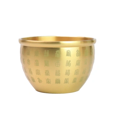 Thanh vàng thỏi Cornucopia Tiền may mắn đồng thau Baifu đồ trang trí văn phòng 10 Thanh vàng thỏi Cornucopia Tiền may mắn đồng thau Baifu đồ trang trí văn phòng 10