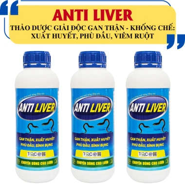 Thảo Dược Anti Liver 225k - Kháng Gan Thận Mủ, Ngừa Xuất Huyết, Giải Độc Gan Hiệu Quả