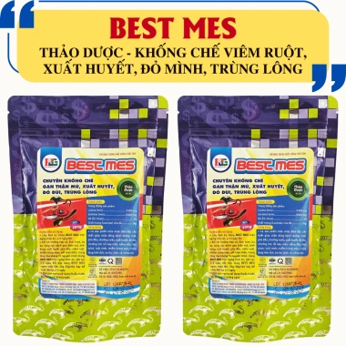 Thảo Dược Best Mes Dùng Cho Cá, Ếch, Lươn, Baba - Giảm Giá 170k (Từ 212.5k) Thảo Dược Best Mes Dùng Cho Cá, Ếch, Lươn, Baba - Giảm Giá 170k (Từ 212.5k)