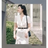 Thắt Lưng Da Bò Đen - Phong Cách Hàn Quốc Đơn Giản, Thời Trang, Giá 99.085₫ 8