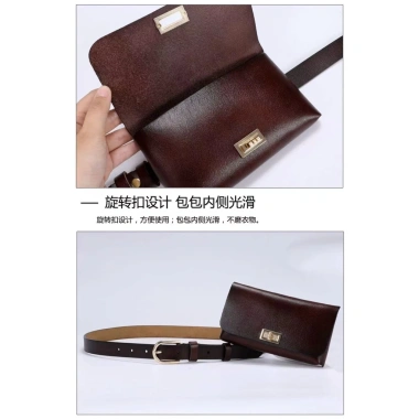 Thắt Lưng Da Bò Nữ Có Túi Thời Trang - Giá Ưu Đãi 206.080 VND