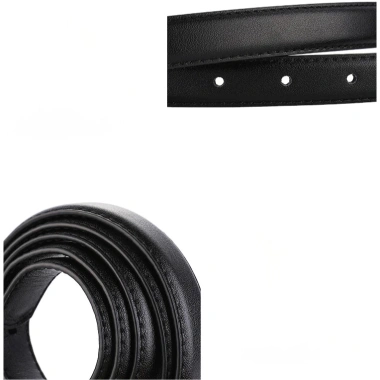 Thắt lưng da nữ cổ điển 2.3cm da bò, khóa bạc, thiết kế tối giản - 125.168₫