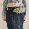 Thắt lưng da PU lông thú giả Hàn Quốc - Cá tính, hợp jeans, chỉ 123.310₫ 8