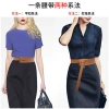 Thắt Lưng Da PU Nữ Trang Trí Eo Dây Đeo Kaki - Thời Trang Rộng, Giảm Giá 19% - Chỉ 73.088đ 4