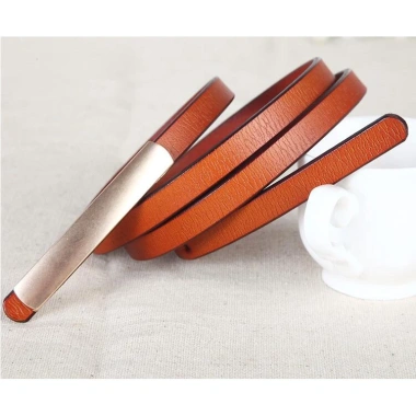 Thắt Lưng Da Thật Đen Khóa Kim Loại - Thiết Kế Thời Trang Nữ, Giá Ưu Đãi 83.600₫ 5 Thắt Lưng Da Thật Đen Khóa Kim Loại - Thiết Kế Thời Trang Nữ, Giá Ưu Đãi 83.600₫ 5