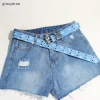 Thắt lưng Grouptree phong cách punk đen và xanh denim, nam nữ, giảm giá 23% 6