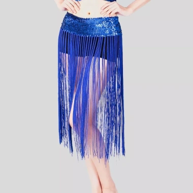 Thắt lưng khiêu vũ bụng, váy quấn – Trang phục Ấn Độ lấp lánh sequin nữ 204k 6