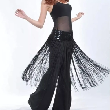 Thắt lưng khiêu vũ bụng, váy quấn – Trang phục Ấn Độ lấp lánh sequin nữ 204k 7