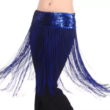 Thắt lưng khiêu vũ bụng, váy quấn – Trang phục Ấn Độ lấp lánh sequin nữ 204k 8