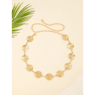 Thắt lưng kim loại vàng bạc thời trang nữ - Thiết kế tối giản, sang trọng, giá ưu đãi 77.000₫ 6