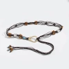 Thắt lưng nữ boho dân tộc vỏ hạt gỗ - thiết kế tinh tế cho kỳ nghỉ, giá 69.626 VND 9